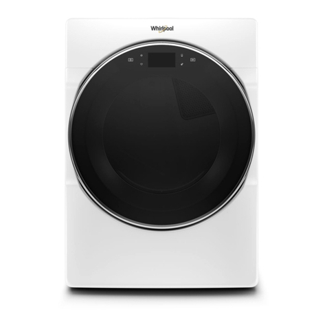 Whirlpool WED9620HW installation instructions