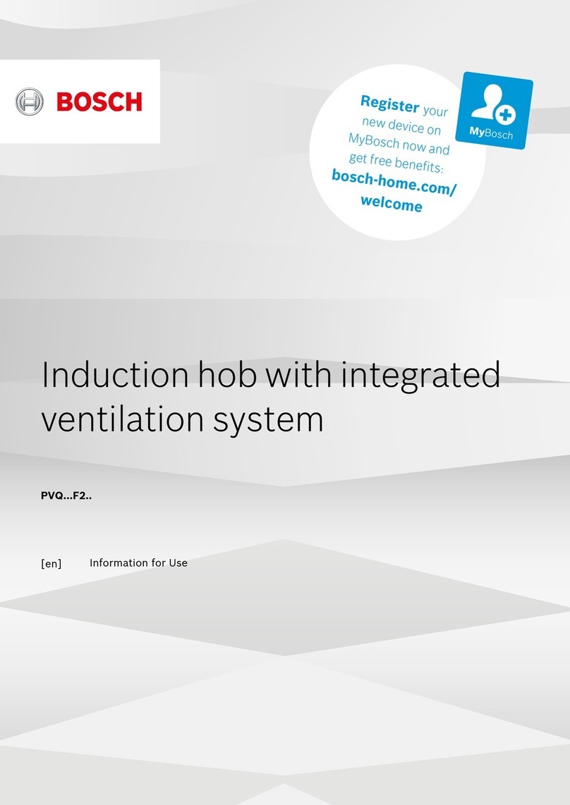 Bosch PVQ F2 Series INFORMATION FOR USE