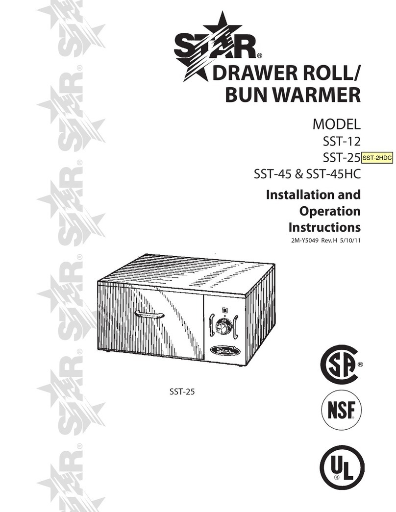 Star SST-2HDC Assembly, installation and operation instructions
