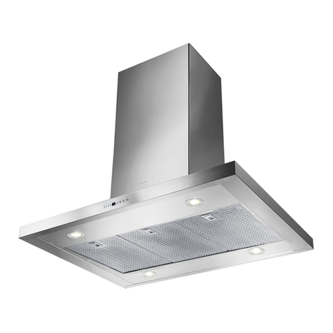 Faber BELAIS48SS600 Installation instructions; use and care information