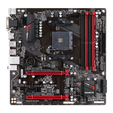 GIGA-BYTE TECHNOLOGY GA-AB350M-Gaming 3 user manual