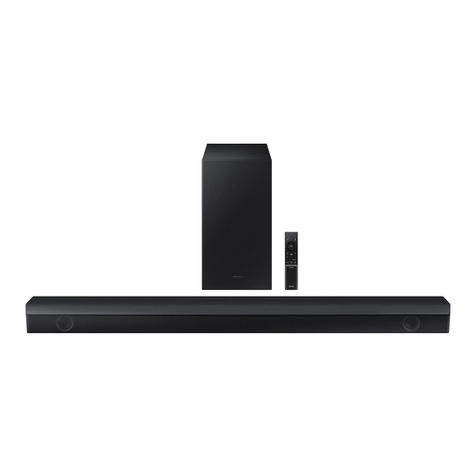 Samsung HW-B650 Installation instructions Samsung HW-B650 Installation instructions