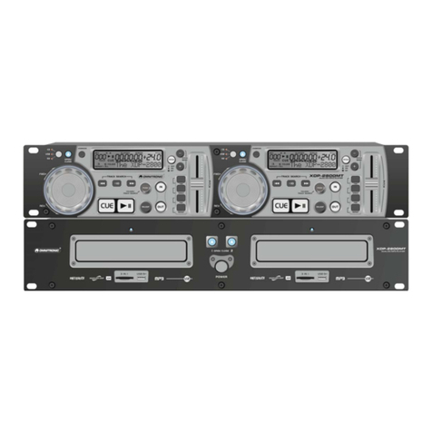 Omnitronic XDP-2800MT User manual