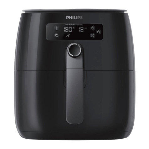 Philips Twin TurboStar HD9741 Series manual