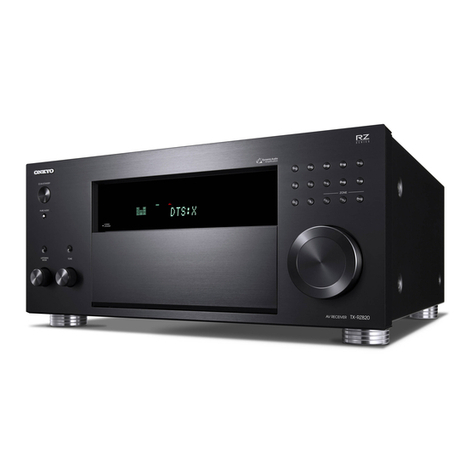 Onkyo TX-RZ820 Installation guide