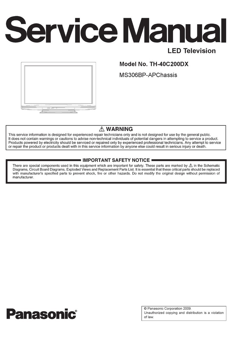Panasonic TH-40C200DX User manual
