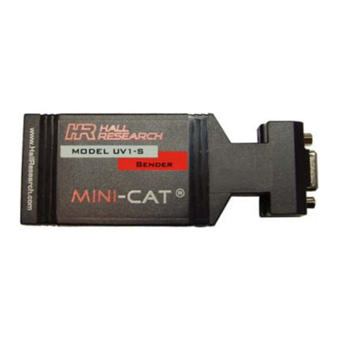 Hall Research Technologies UV-1 quick start guide