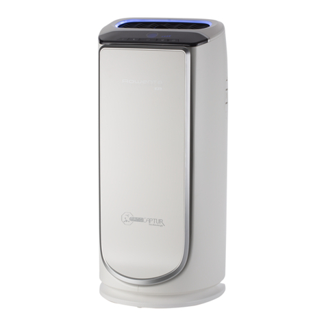 Rowenta INTENSE PURE AIR XL PU6020 Series User manual