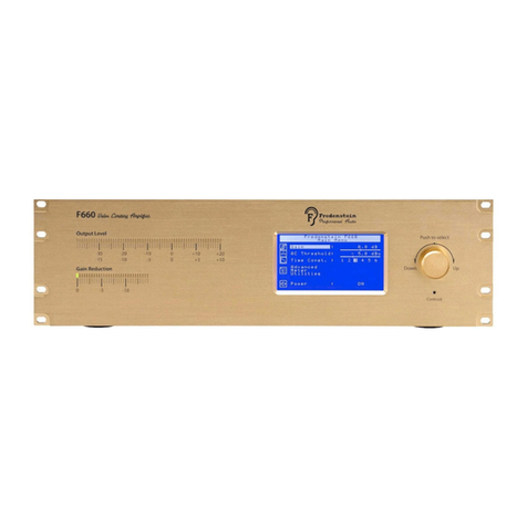 Fredenstein F660A User manual