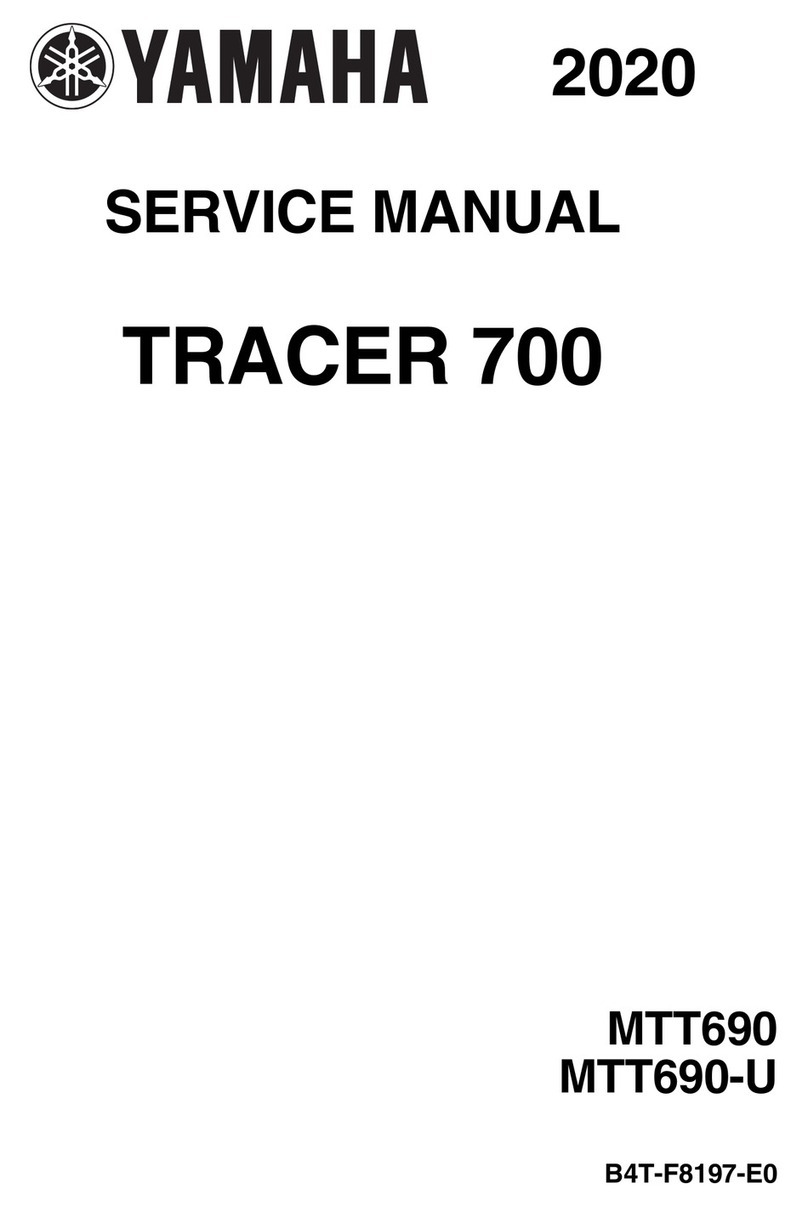 Yamaha TRACER 700 2020 User manual