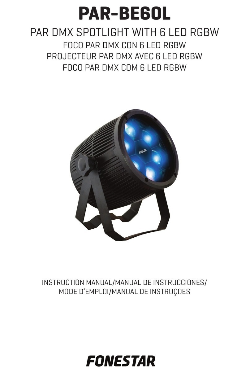 FONESTAR PAR-BE60L instruction manual