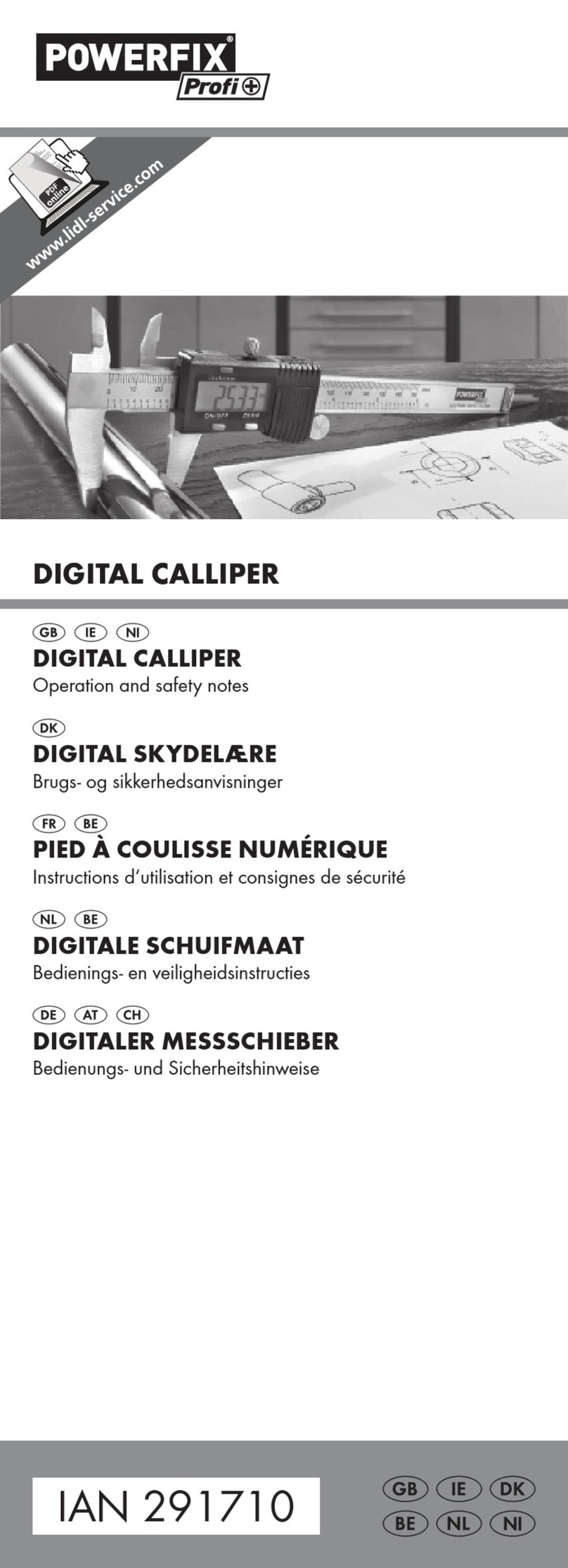Powerfix Profi 291710 User manual