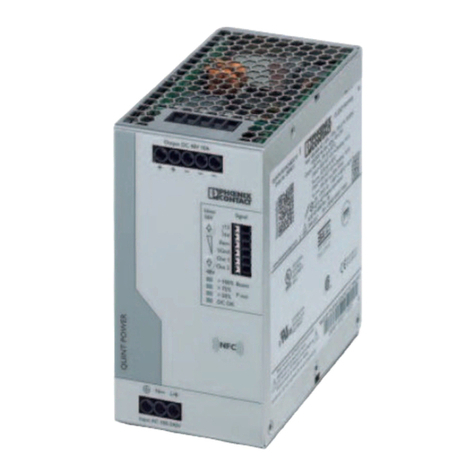 Phoenix Contact QUINT4-PS/1AC/48DC/10 User manual Phoenix Contact QUINT4-PS/1AC/48DC/10 User manual