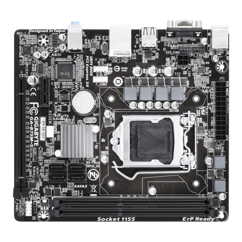 Gigabyte GA-B75M-S user manual