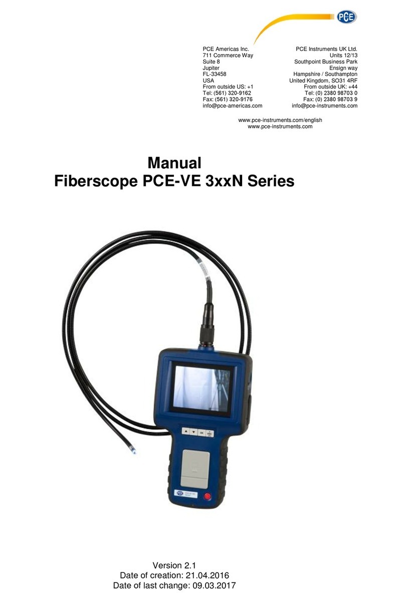 PCE Instruments PCE-VE 3 N Series User manual
