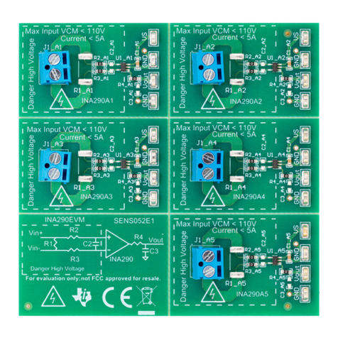 Texas Instruments INA290EVM user guide