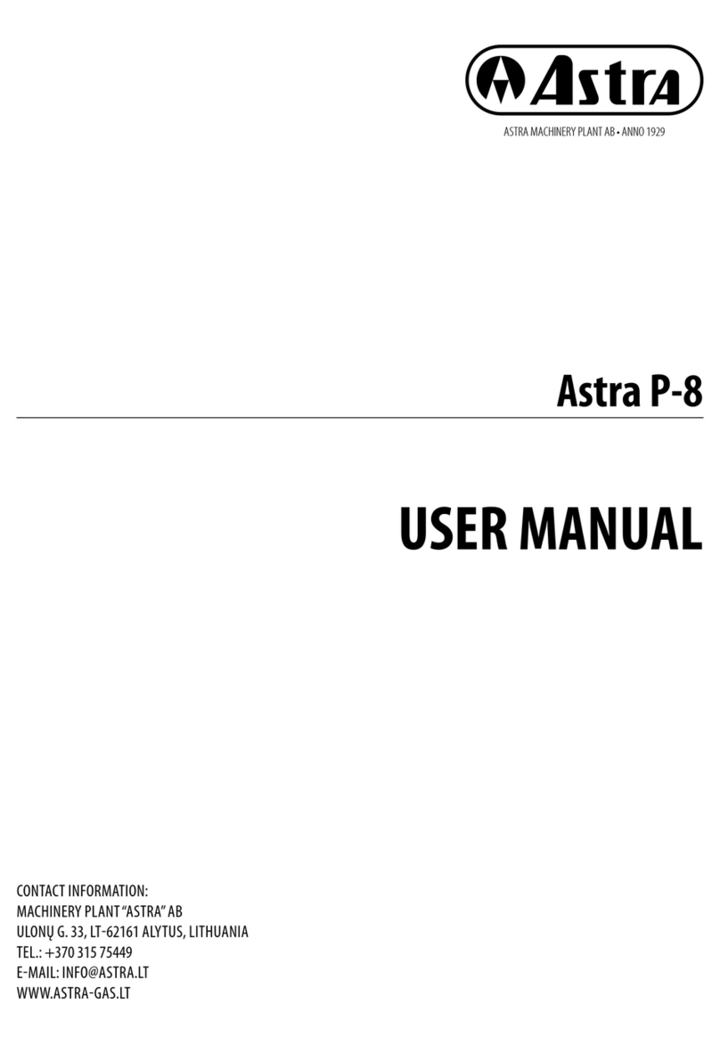Astra P-8 user manual