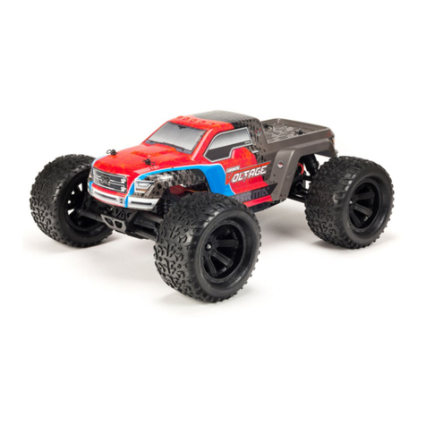 Arrma Voltage Specification sheet