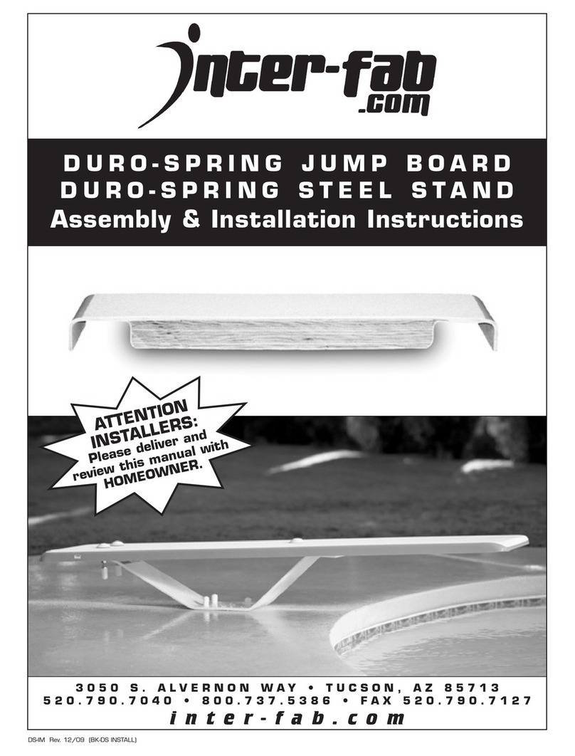 Inter-fab DURO-SPRING Assembly/installation instructions