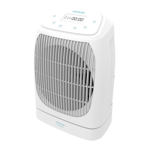 cecotec READY WARM 9870 SMART ROTATE instruction manual