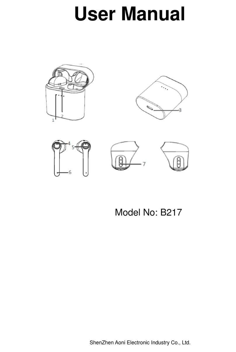 Aoni B217 user manual