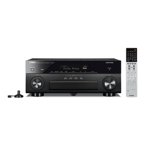 Yamaha Aventage MusicCast RX-A870BL owner's manual
