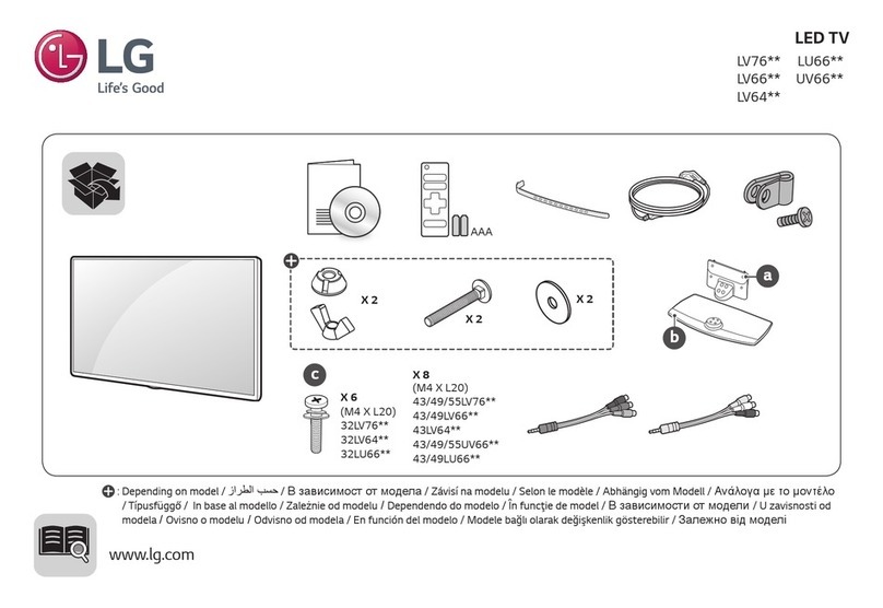 LG LV66 Series User manual