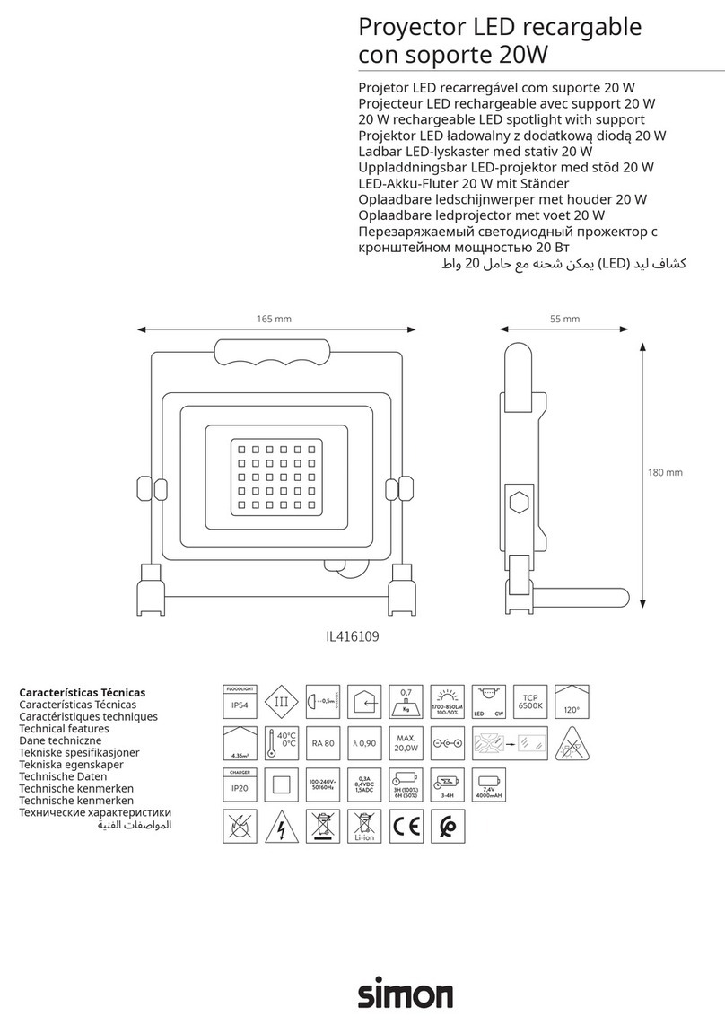 Simon IL416109 quick start guide