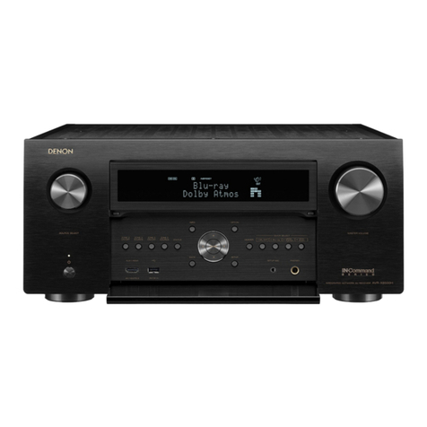 Denon AVR-X8500HSP owner's manual