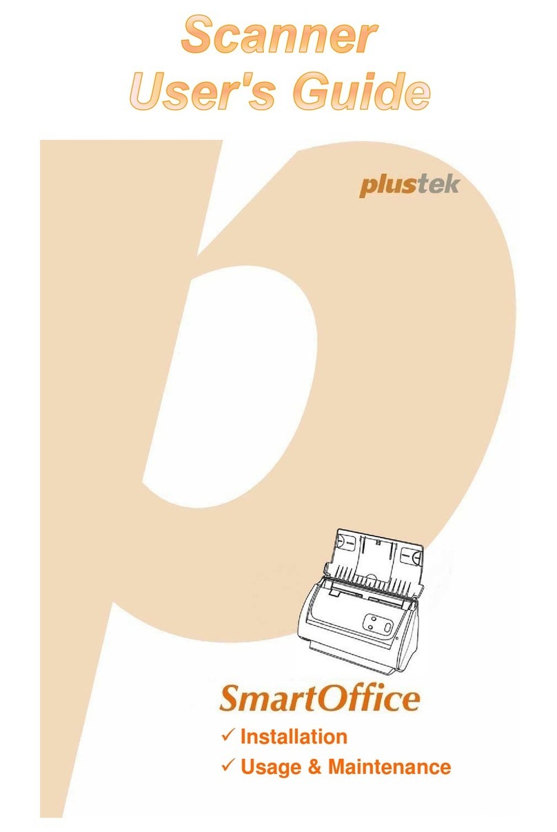 Plustek PS388U User manual