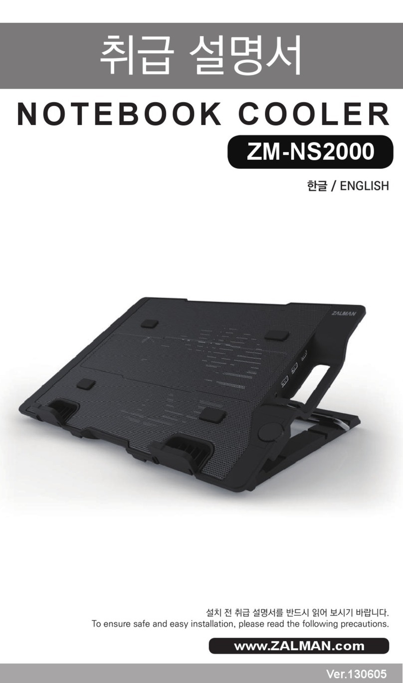 ZALMAN ZM-NS2000 User manual