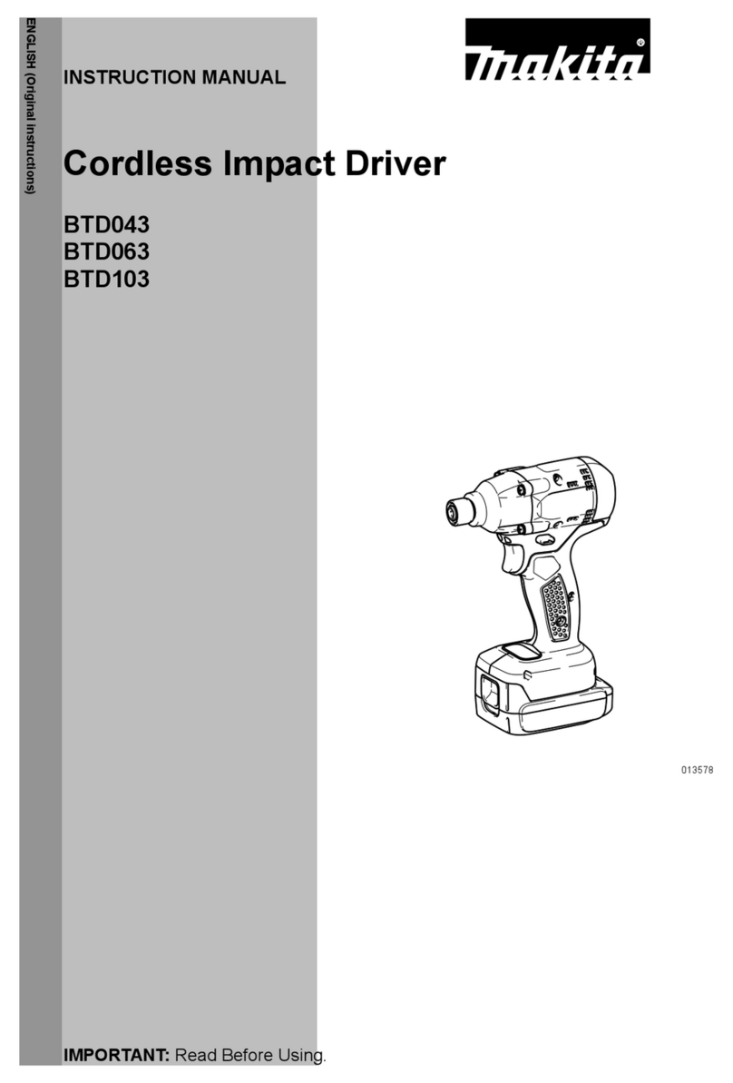 Makita BTD063 User manual