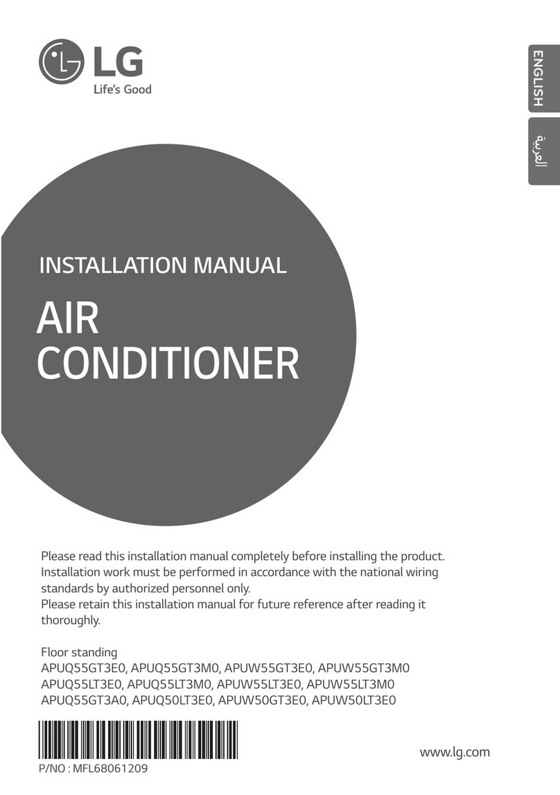 LG APUQ55GT3E0 User manual