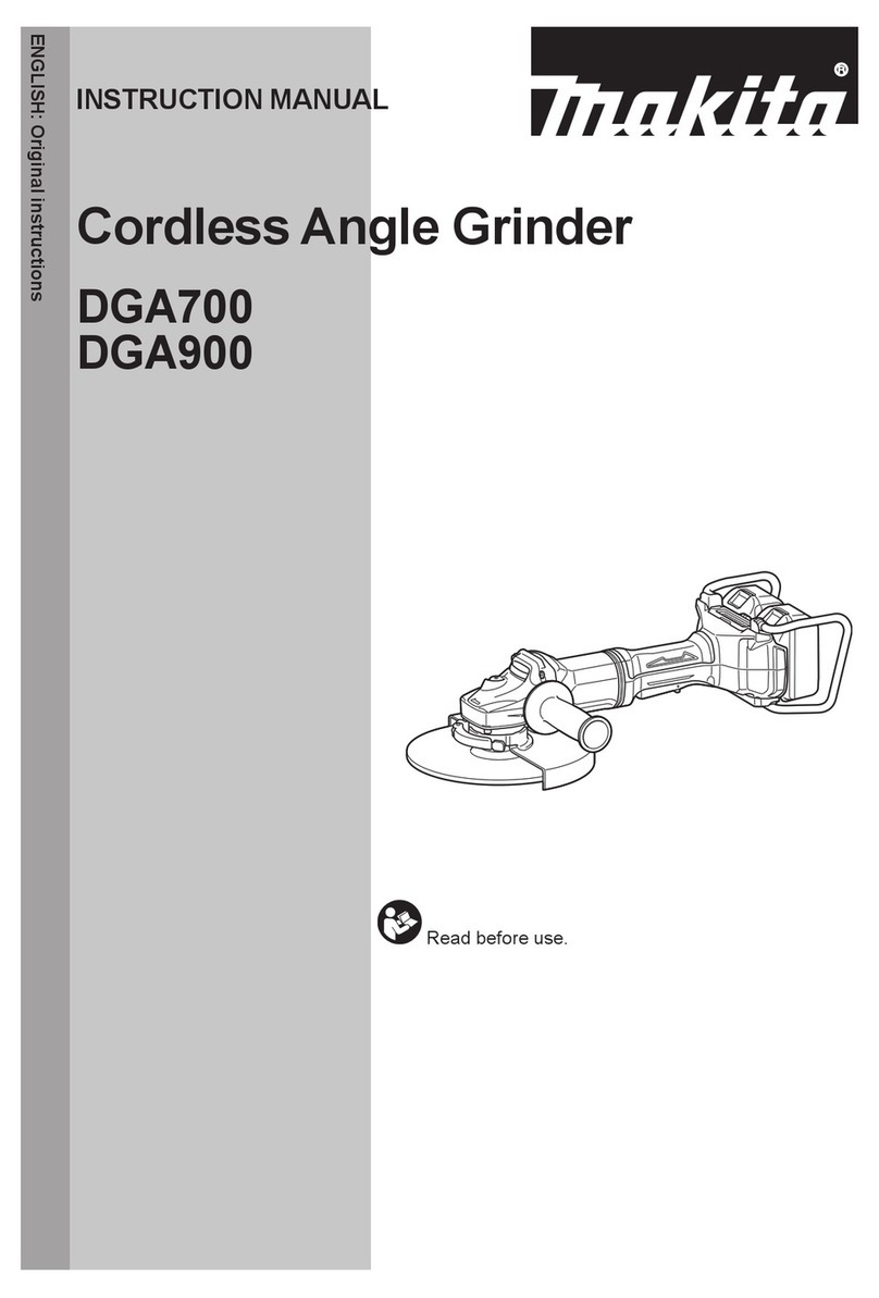 Makita DGA900Z instruction manual