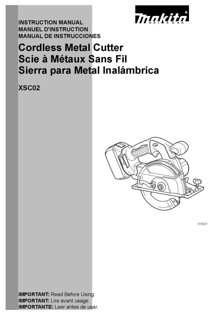 Makita XSC02 instruction manual