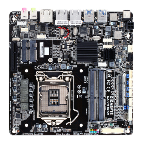 GIGA-BYTE TECHNOLOGY GA-H110TN user manual