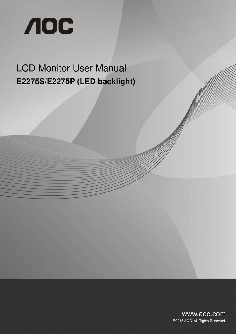 AOC E2275S User manual