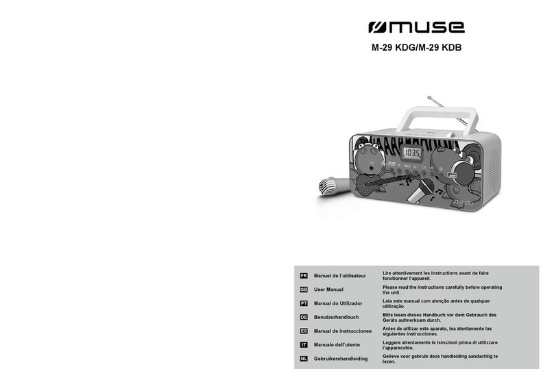 Muse M-29 KDG user manual