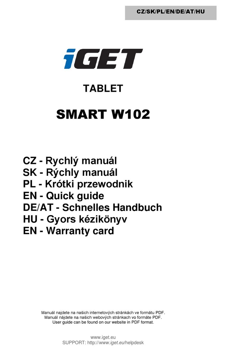 Iget SMART W102 quick guide
