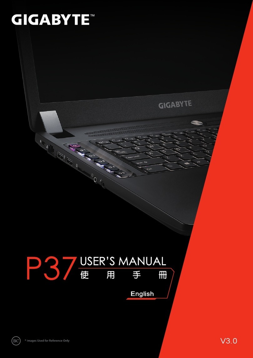 Gigabyte P37X user manual