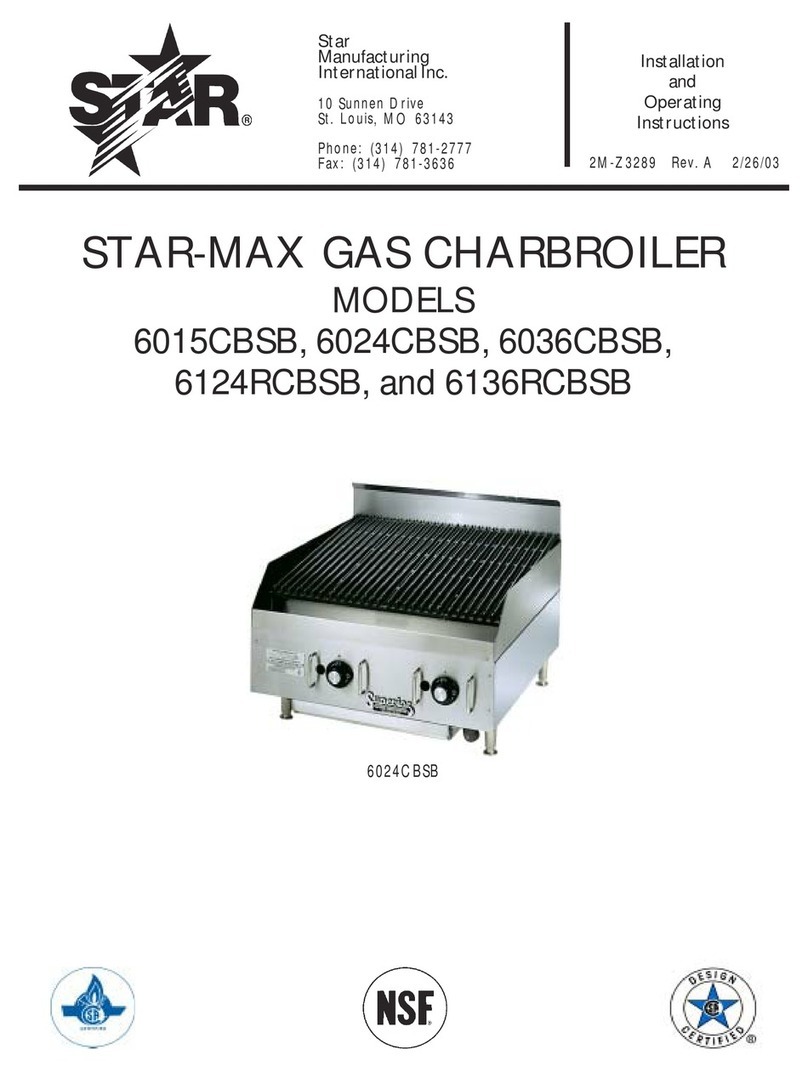 Star Manufacturing STAR-MAX 6015CBSB User manual Star Manufacturing STAR-MAX 6015CBSB User manual