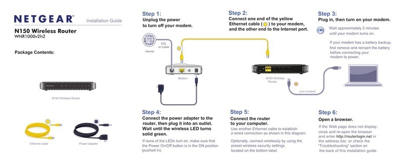 NETGEAR N150 User manual