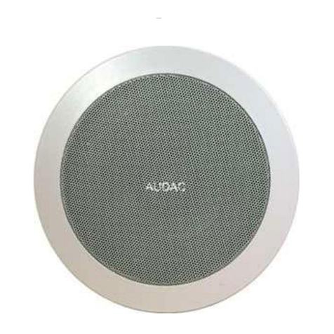 AUDAC CS75B User manual