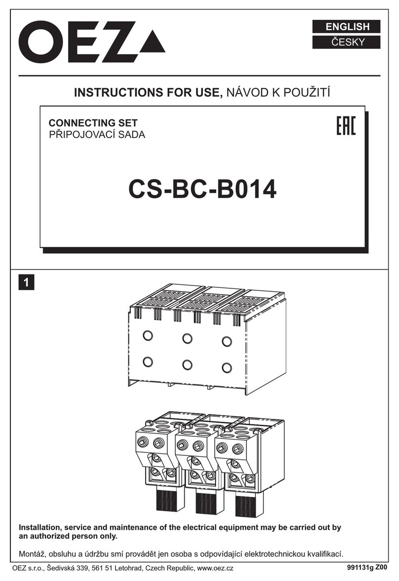 OEZ CS-BC-B014 User manual