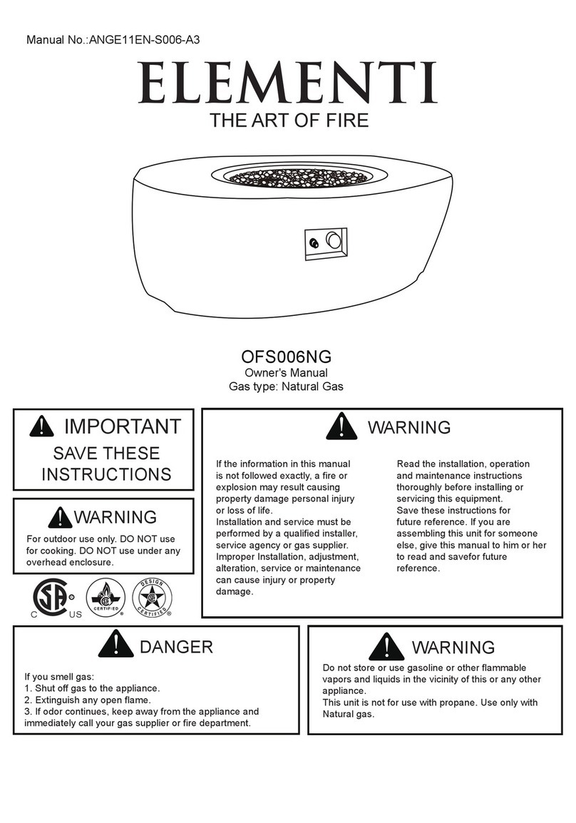 ELEMENTI OFS006NG User manual