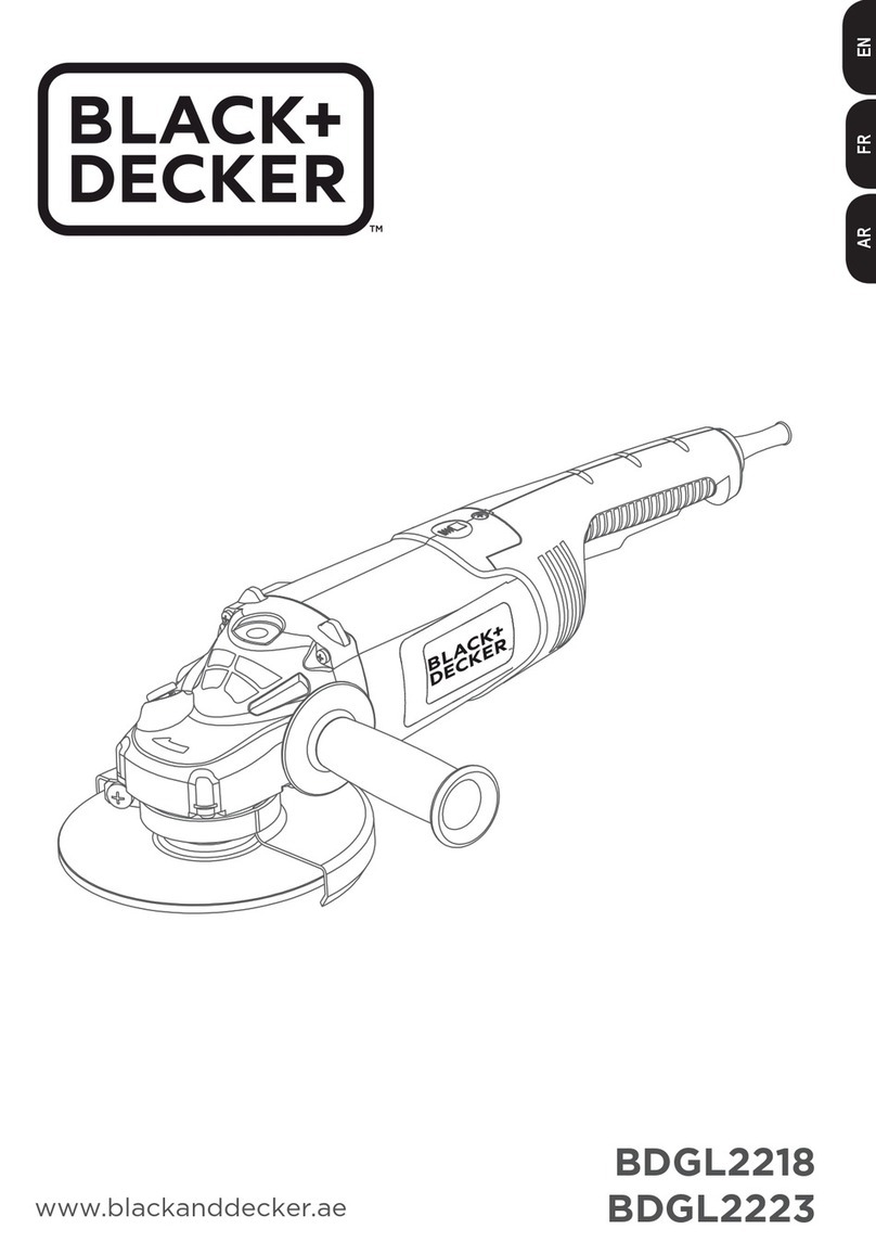 Black & Decker BDGL2218 User manual