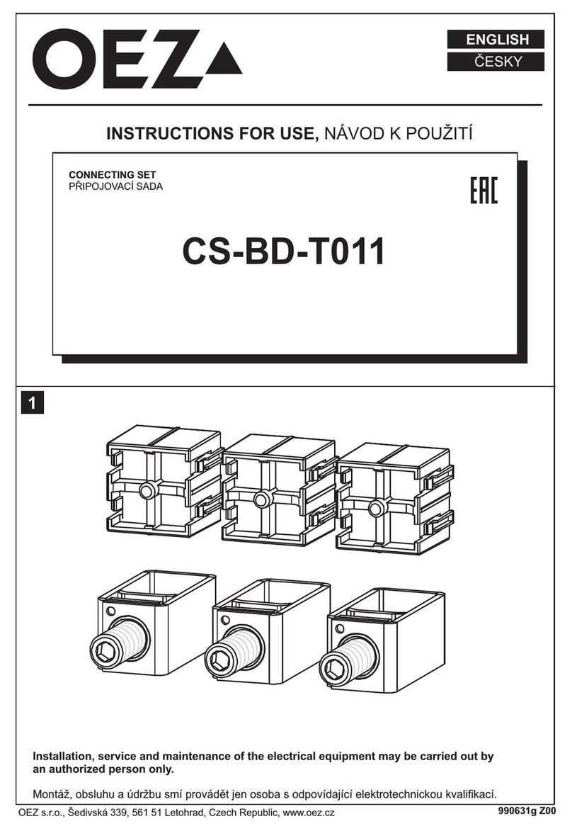 OEZ CS-BD-T011 User manual