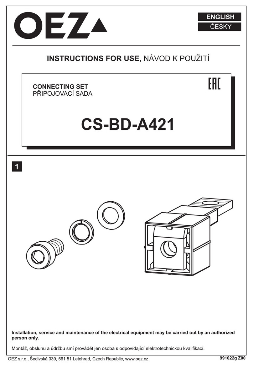 OEZ CS-BD-A421 Instructions for use