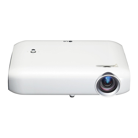 LG Minibeam PW1000 User manual