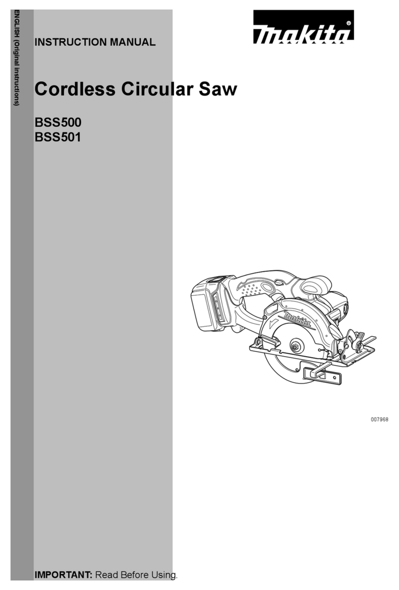 Makita DSS501RTJ User manual